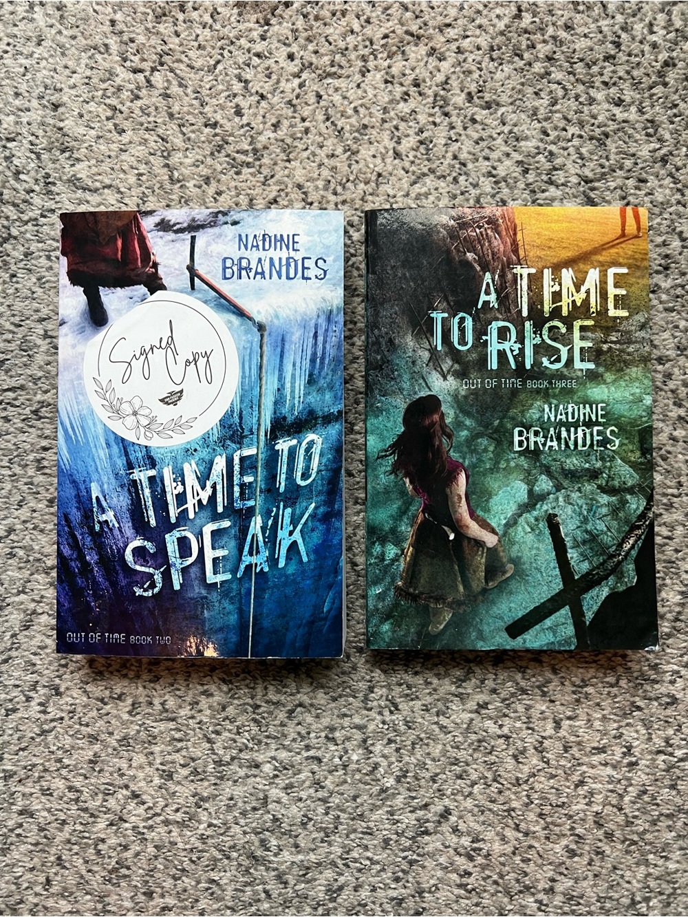A Time To Speak & A Time To Rise Paperback Book Set - Blue/Teal Covers